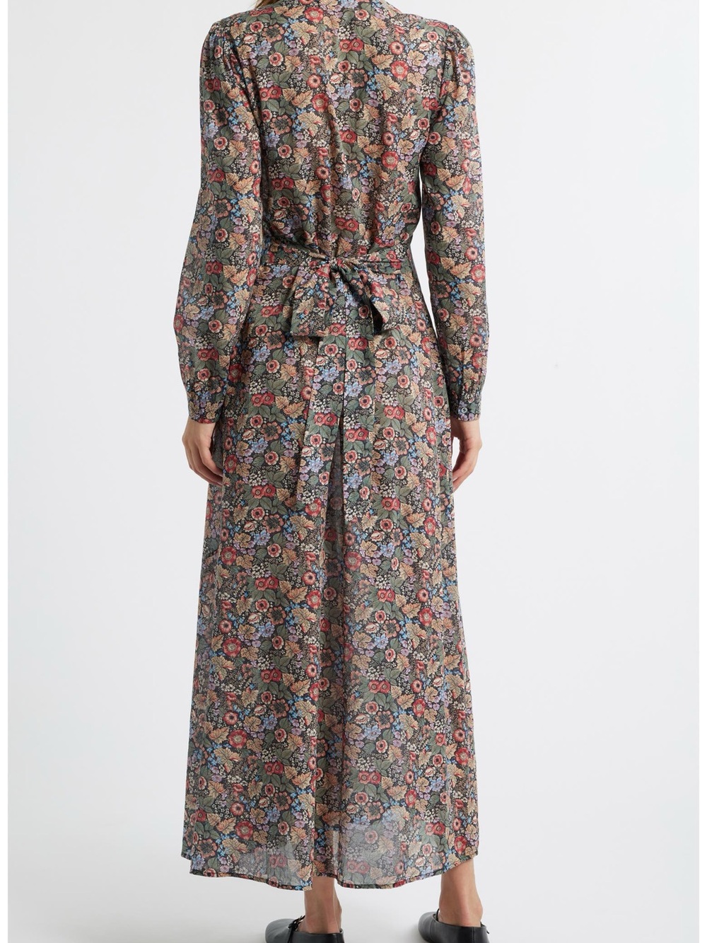 DOEN CHARLESTON DRESS -- WILDBERRY THICKET - Picture 3 of 7